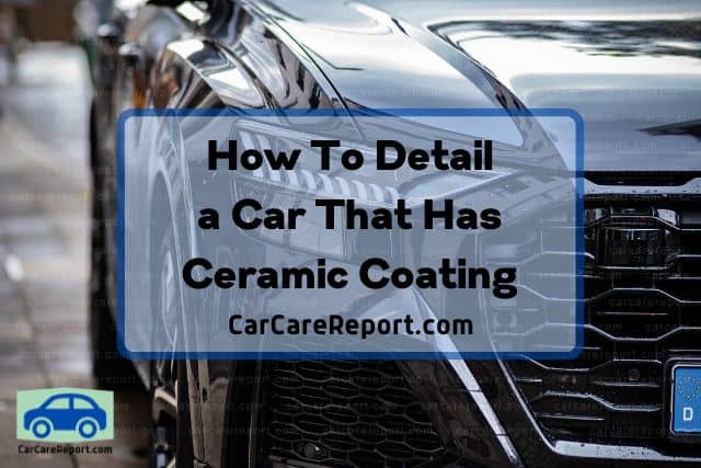 Car with ceramic coating